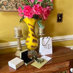 Van Cleef box, ribbon, outer box and bag, certificate of authenticity